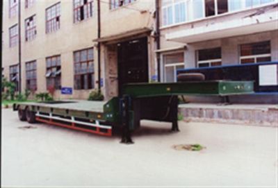 Hanyang  HY9340DT Low flatbed semi-trailer