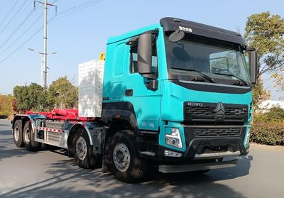 Xiagong brand automobile XXG5310ZXXAZQBEV Pure electric detachable garbage truck with carriage