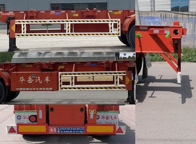 Huayue Xing brand automobiles FNZ9400TJZ Container transport semi-trailer