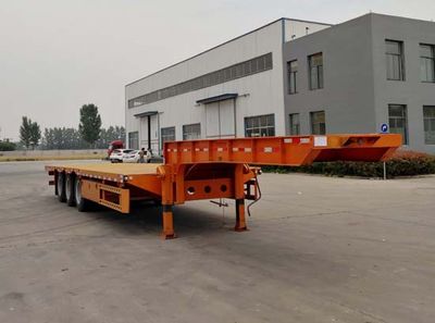 Huaxin United Automobile HXL9400TDP Low flatbed semi-trailer