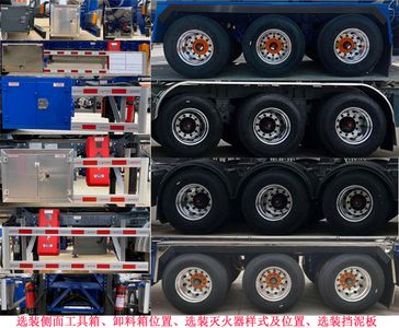 Ruijiang  WL9404GFWC Tank transport semi-trailer for corrosive substances