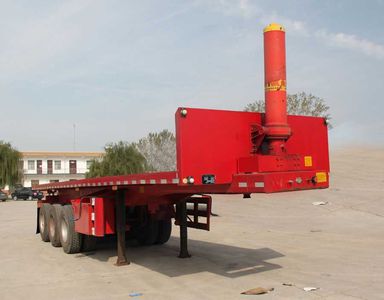 Huaxin United Automobile HXL9402ZZXP Flat dump semi-trailer