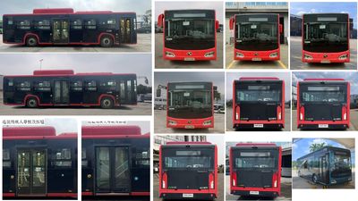 Jinlong  XMQ6115AGBEVL01 Pure electric city buses