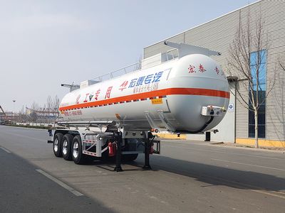 Zhengkang Hongtai brand automobiles HHT9404GFWB Tank transport semi-trailer for corrosive substances