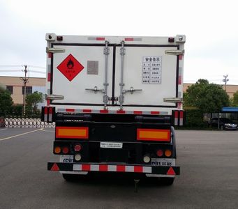 Lanneng  ZLN9370GGY Hydraulic sub station high-pressure gas long pipe semi-trailer