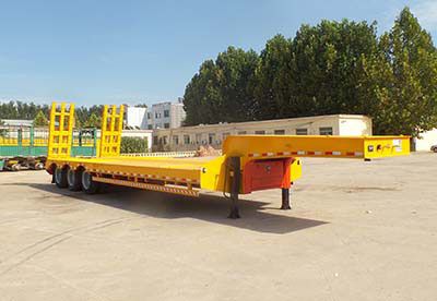 Haizheng  HLE9400TDP Low flatbed semi-trailer