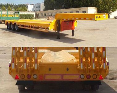 Haizheng  HLE9400TDP Low flatbed semi-trailer