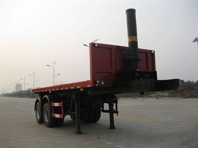 Jianghuai Yangtian  CXQ9350ZZXP Flat dump semi-trailer