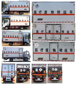 Dali  DLQ5070XYYEQ6 Medical waste transfer vehicle