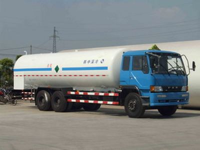 Han Zhong Shen Leng  ZHJ5240GDY Low temperature liquid transport vehicle