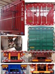 Junwei Yida Automobile BFL9401CCY Gantry transport semi-trailer