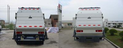 Fulongma  FLM5125ZYS Compressed garbage truck