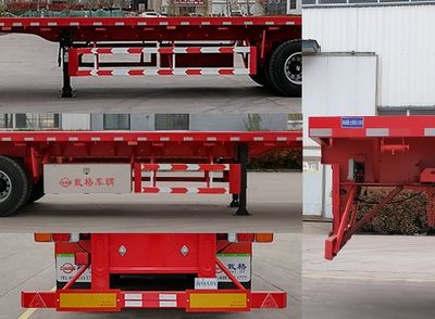 Dai Ge  LXG9400TPB Flat transport semi-trailer