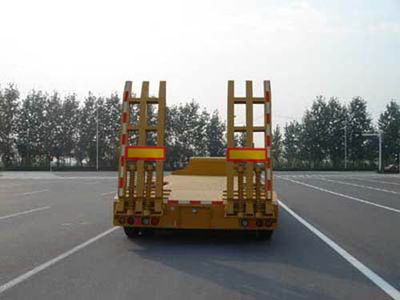 Tonghua  THT9191TD Low flatbed semi-trailer