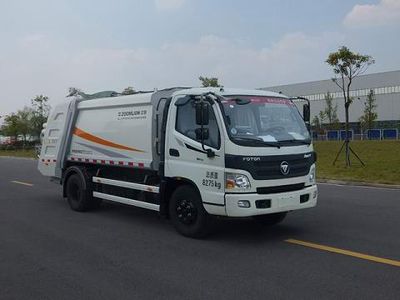 Zhonglian Automobile ZLJ5081ZYSBJE5 Compressed garbage truck