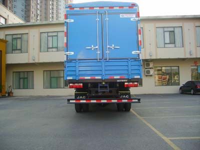 Jianghuai brand automobiles HFC5081CCYL1KT Grate type transport vehicle