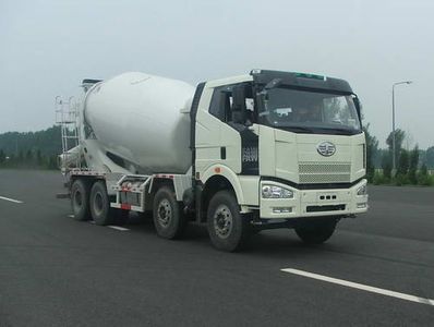 Jiefang Automobile CA5310GJBP66K2T4E Flat headed diesel concrete mixer truck