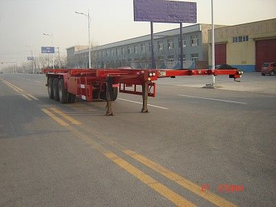 Jijun brand automobiles HJT9400TJZ Container transport semi-trailer