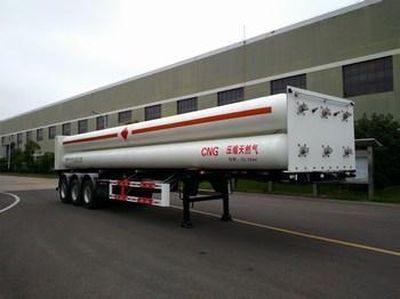 Lanneng  ZLN9400GGY Hydraulic sub station high-pressure gas long pipe semi-trailer