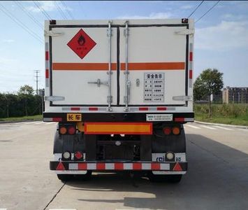 Lanneng  ZLN9400GGY Hydraulic sub station high-pressure gas long pipe semi-trailer