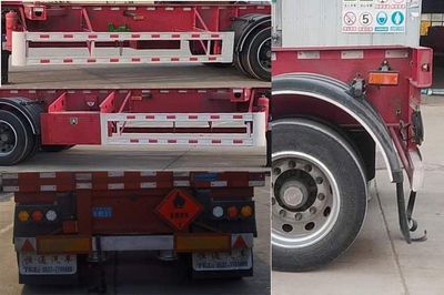 Hengtong Liangshan brand automobiles CBZ9405TWYE Transport semi-trailer of dangerous goods tank frame