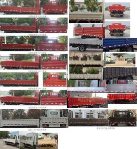 Jiefang Automobile CA1042P40K50L1E5A84 Flat headed diesel truck