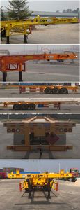 Shuyue  DSY9400TWY40 Transport semi-trailer of dangerous goods tank frame