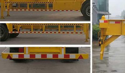 Yazhong Vehicle License Plate Automobile WPZ9380TJZ Container transport semi-trailer