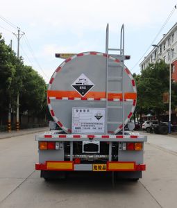 Zhongqi Liwei brand automobiles HLW9403GFWA Tank transport semi-trailer for corrosive substances