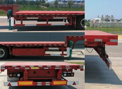 Lushun  LSP9400TDP Low flatbed semi-trailer