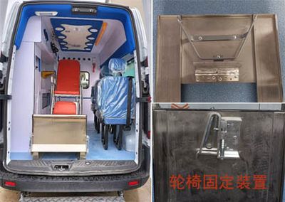 Huadian First Brand Automobile EHY5043XSCJ6QT Disability transport vehicle