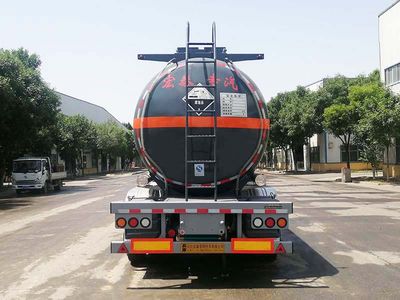 Zhengkang Hongtai brand automobiles HHT9405GFWB Tank transport semi-trailer for corrosive substances