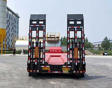 New Hongdong brand automobiles LHD9370TDP Low flatbed semi-trailer