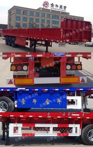 Xianghe brand automobile JJN9400 Railboard transport semi-trailer