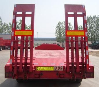 Luffy YFZ9407TDP Low flatbed semi-trailer