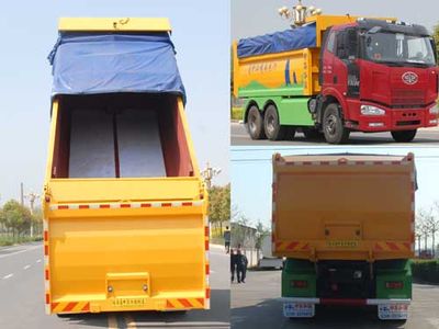 Huajun  ZCZ5256ZLJCAE garbage dump truck 