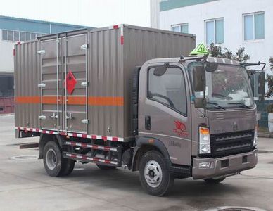 Haowo  ZZ5107XRYG421CE1 Flammable liquid box transport vehicle