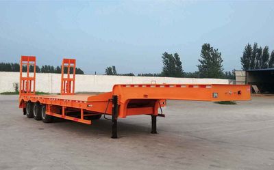 Hongyuda  WMH9402TDP Low flatbed semi-trailer