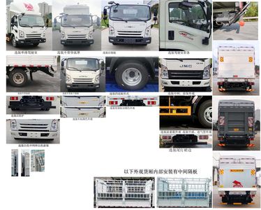 Jiangling Motors JX5046CCYTGE26 Grate type transport vehicle