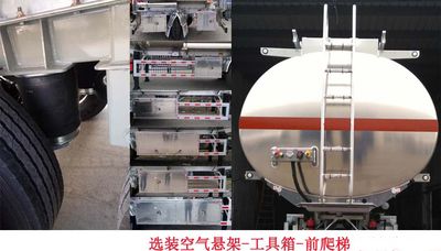 Ruijiang  WL9405GRYD Aluminum alloy flammable liquid tank transport semi-trailer