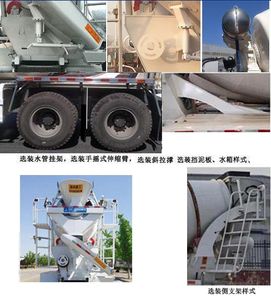 Tanghong Heavy Industry Automobile XT5319GJBT5F Concrete mixing transport vehicle