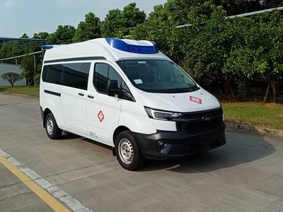 Jiangling Quanshun brand automobiles JX5041XJHMK6 ambulance