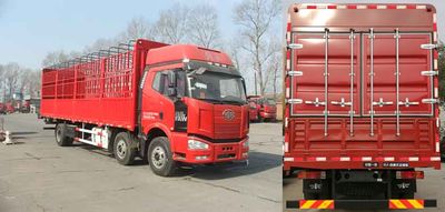 Jiefang Automobile CA5250CCYP63K1L6T3A1E5 Grate type transport vehicle