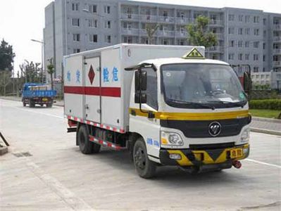 Foton  BJ5041XRQFA Flammable gas box transport vehicle