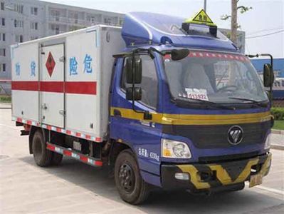 Foton  BJ5041XRQFA Flammable gas box transport vehicle