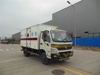 Foton  BJ5041XRQFA Flammable gas box transport vehicle