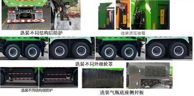 Yutong  ZKH3310P6FCEV5 Fuel cell dump truck