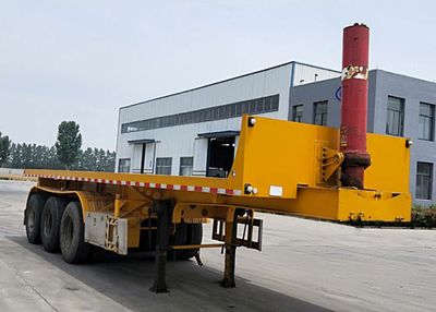 Luxiang  THC9401ZZXP Flat dump semi-trailer