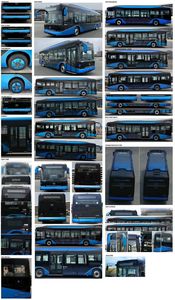 BYD  BYD6100B1EV1 Pure electric low floor city buses