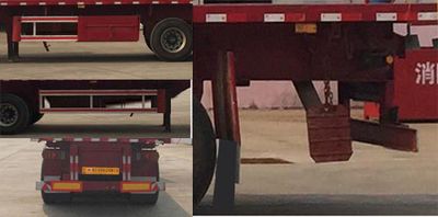 Tianyuxing  ZRT9400ZZXP Flat dump semi-trailer